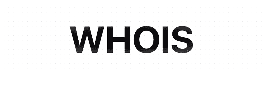 whois